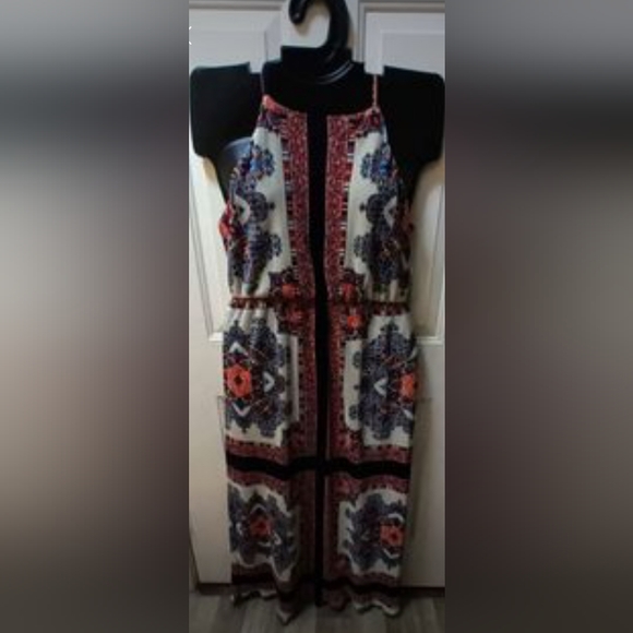 Established 1962 dressbarn size 14 multicolor maxi dress - Picture 8 of 11
